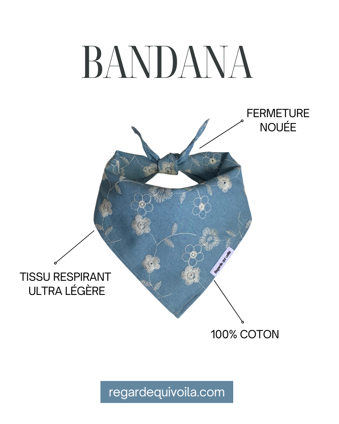 Bandanas Regarde qui Voilà!