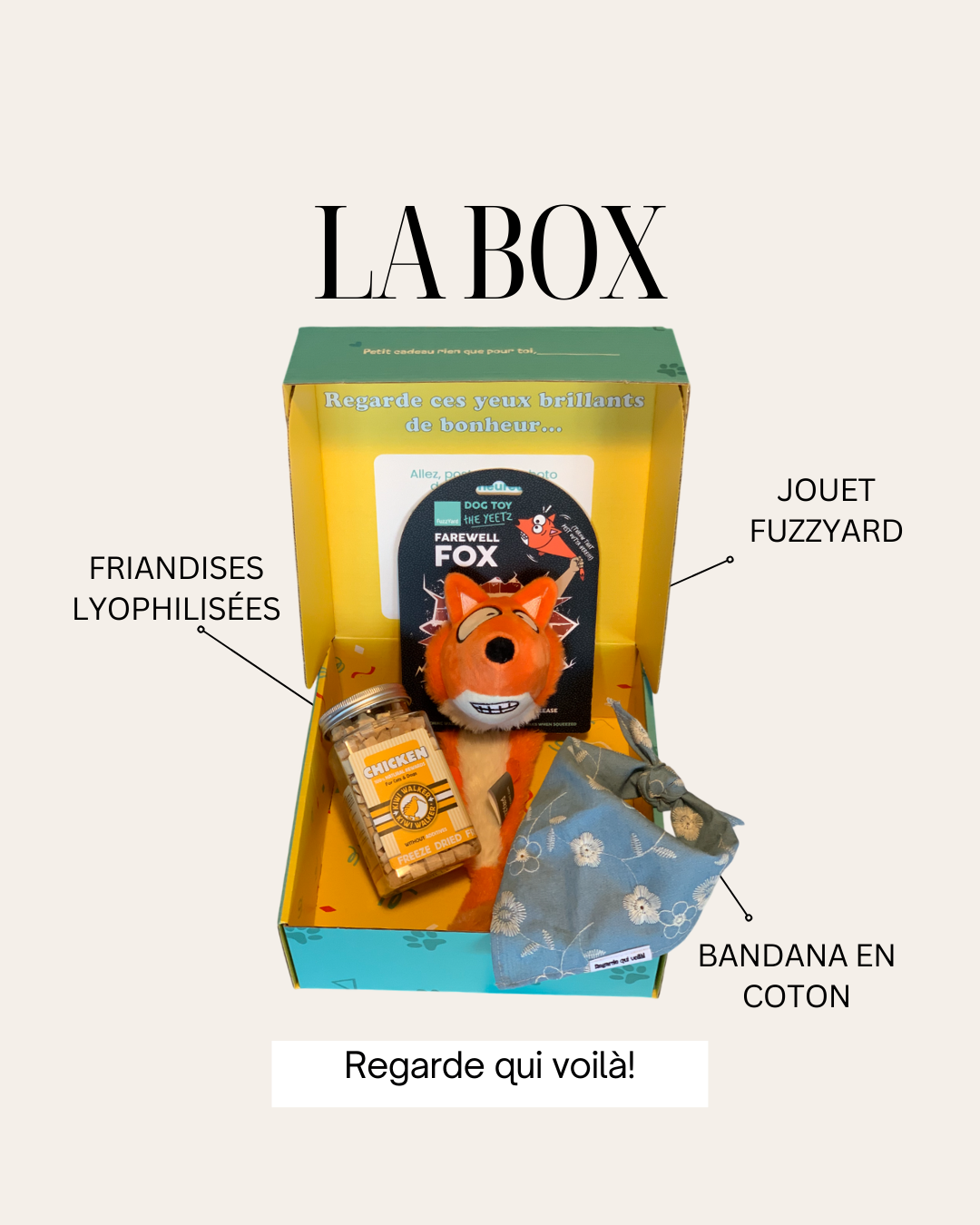 Boîte cadeaux pour chiens Yeetz