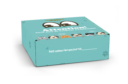 Boîte cadeaux Fetch pour chiens my slipers & paper!